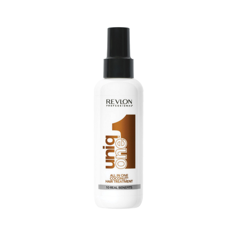 Revlon, Uniq One, Coconut, Sprej na vlasy pro ošetření, Regenerační, 150 ml