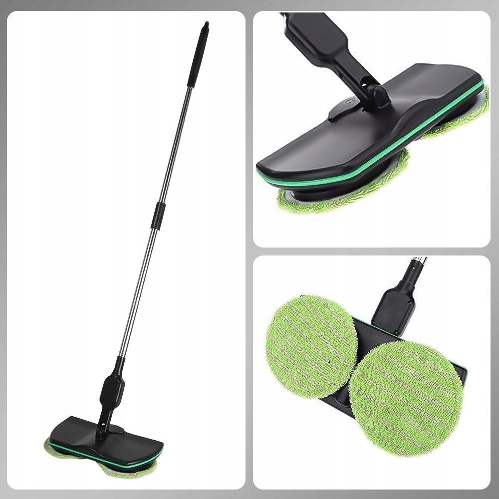 Levně Bezdrátový Ruční Mop Pro Automatické Mytí Podlah 50 Min