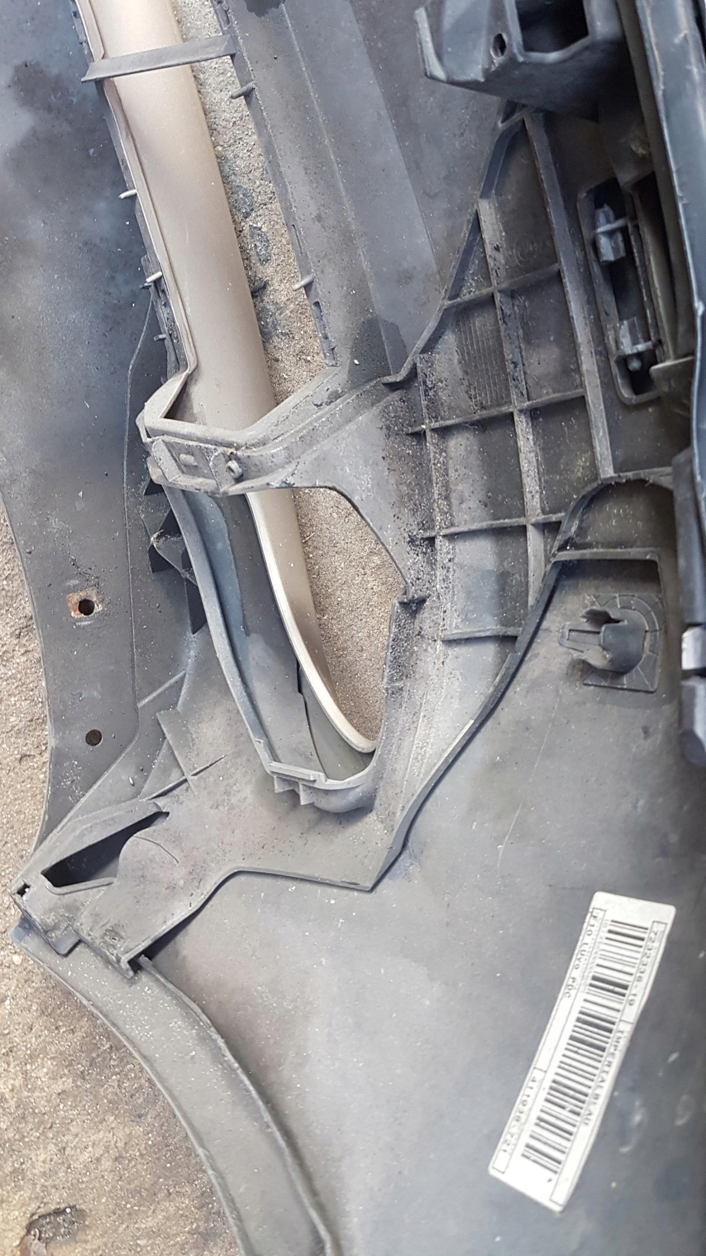 front bumper BMW SERIA 5 F10 F11 IMPERIAL BLAU