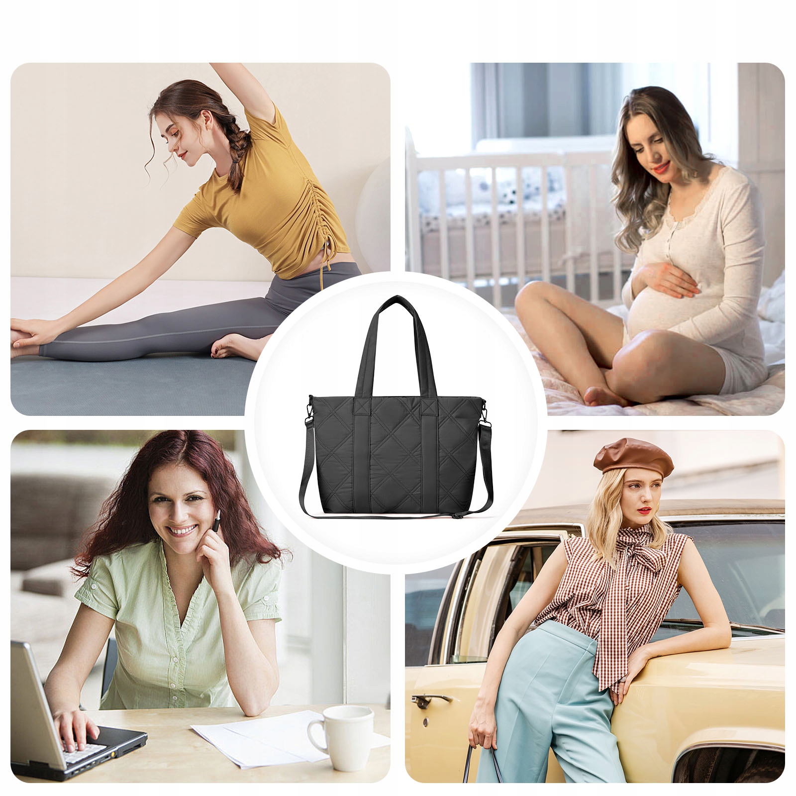 torebka damska na ramię duża a4 torebka damska do pracy torba na laptopa Płeć uniseks