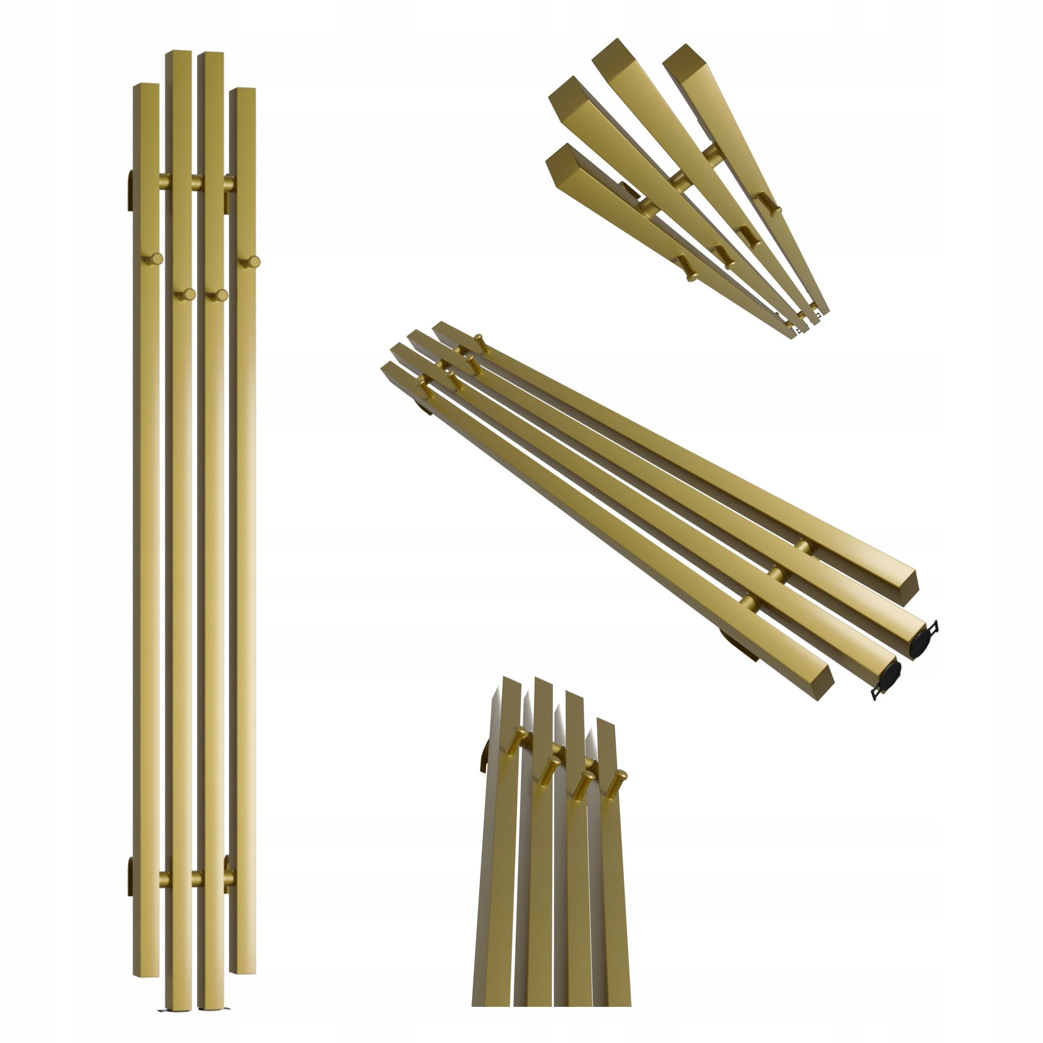 Dekorativní radiátor Bigben Hook 160x18 antik světlý