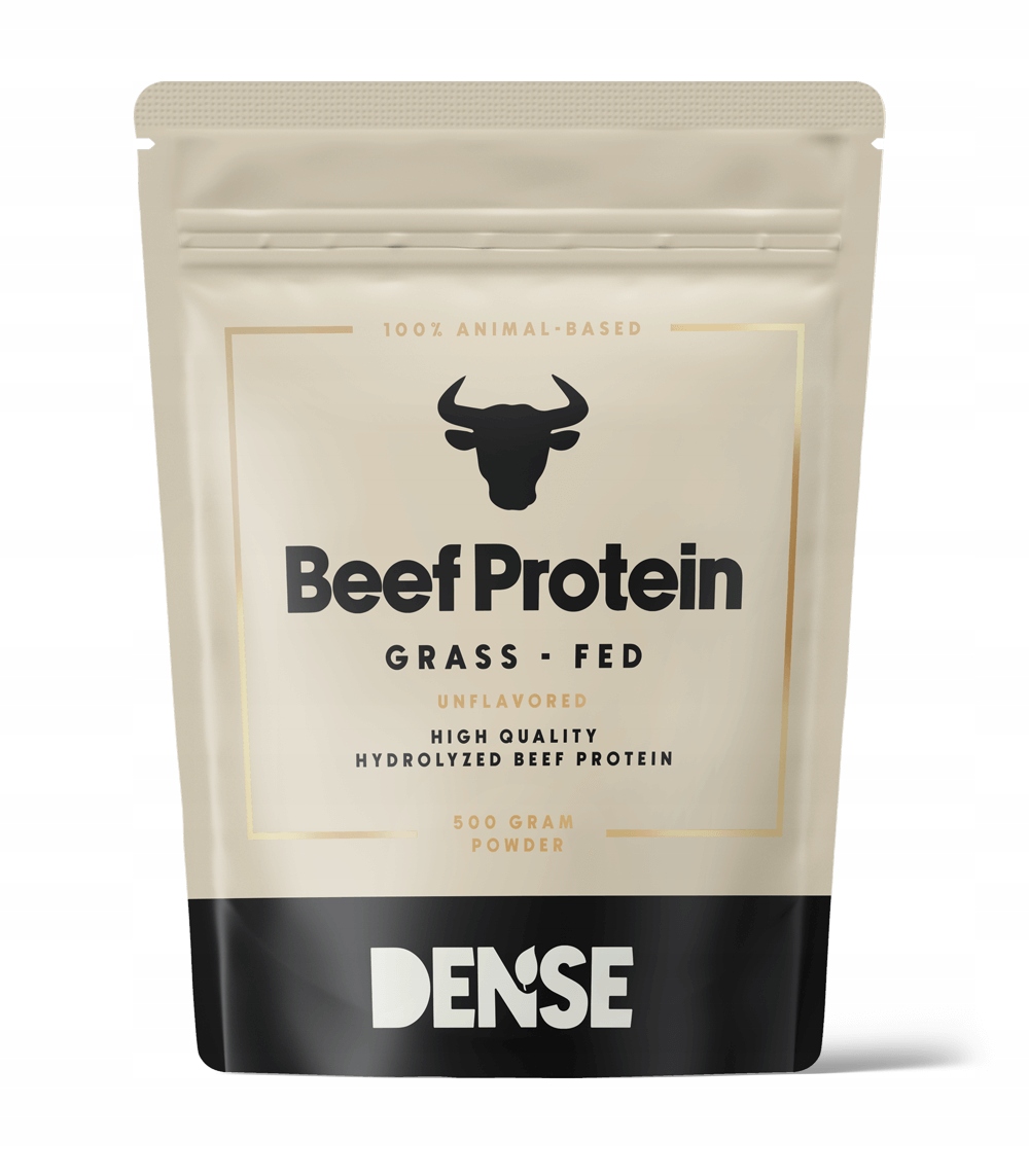 Hovězí protein bez chuti od krav krmených trávou 500 gr. Dense