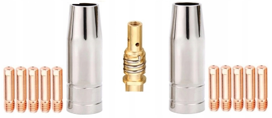 

Zestaw 13 części do uchwytu Mig MB15 0,8mm Migomat