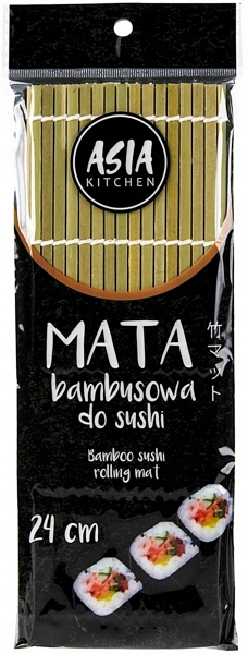 

Mata bambusowa do sushi, gruba 24 x 24cm
