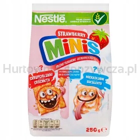Levně Nestle Strawberry Minis vločky 250 g
