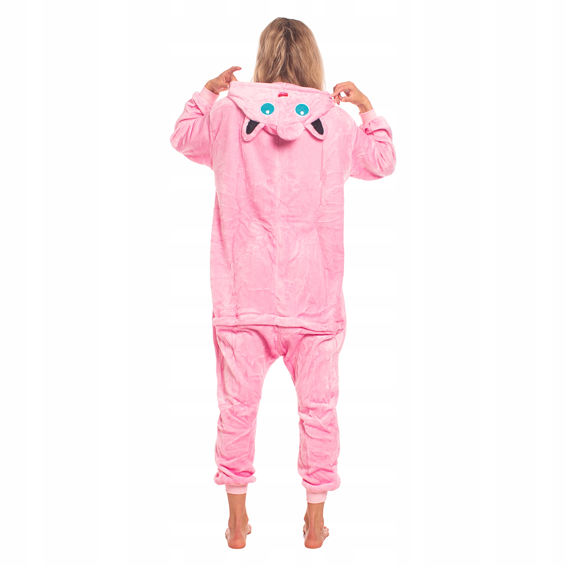 Dámské pyžamo Kigurumi Onesie Jiggly Puff Pokémon Růžové 145-155 S