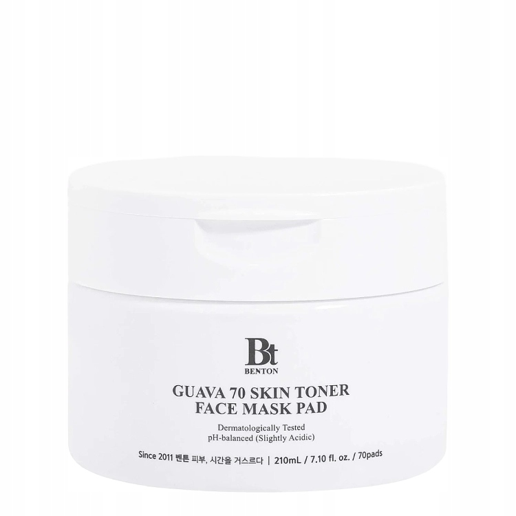 Benton Tonizační tampony Guava 70 Skin Toner Face Mask Pad 70ks