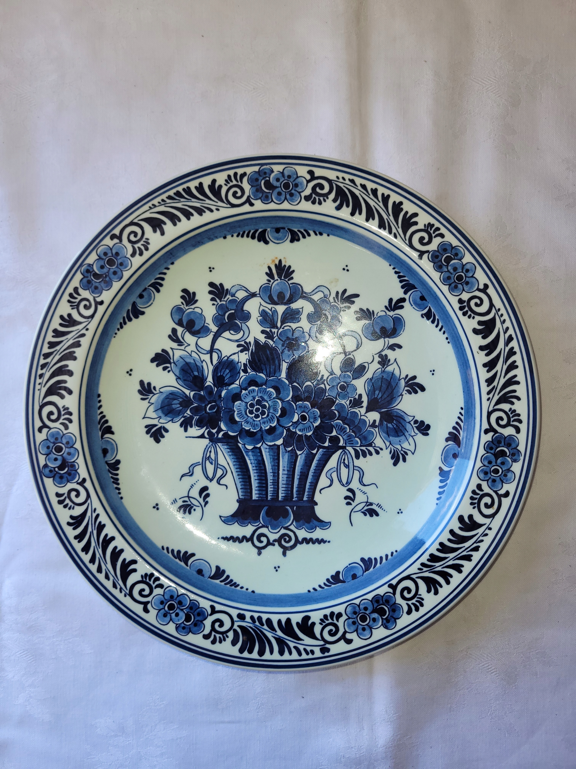 Talerz ceramiczny Delft Holland nr 2