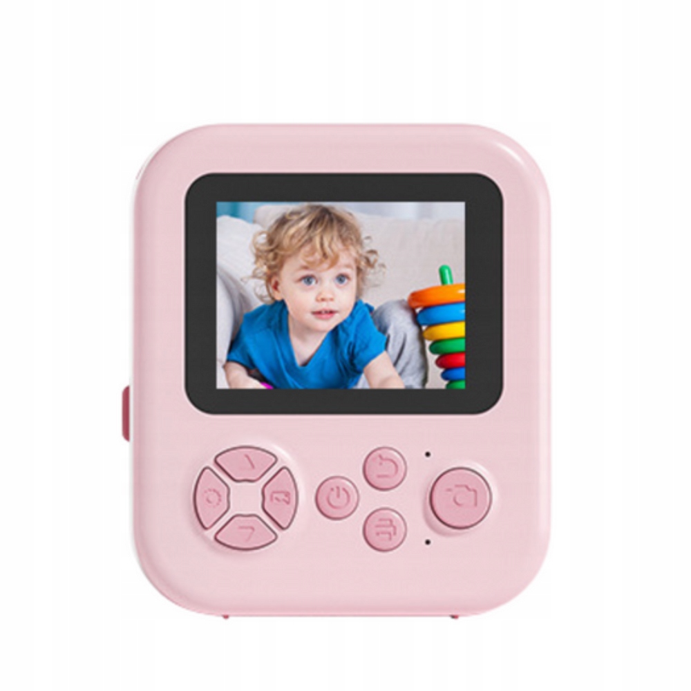 Fotoaparát růžový 9x8x5 cm