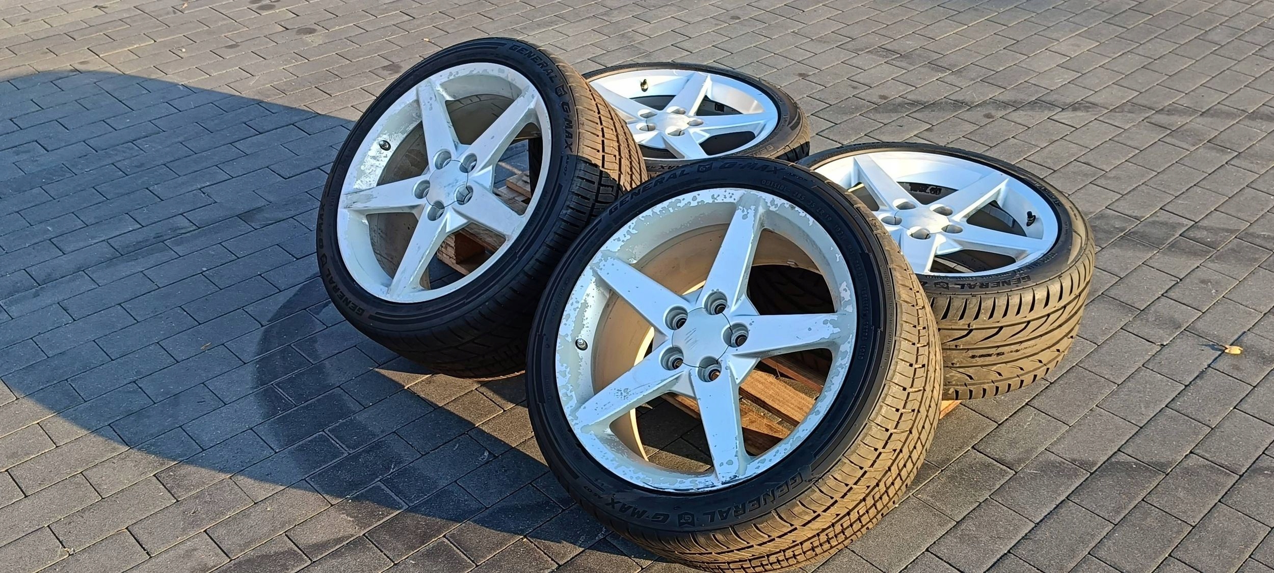 wheels discs disc dwa rozmiary Chevrolet Corvette C5 C6 1997-2013