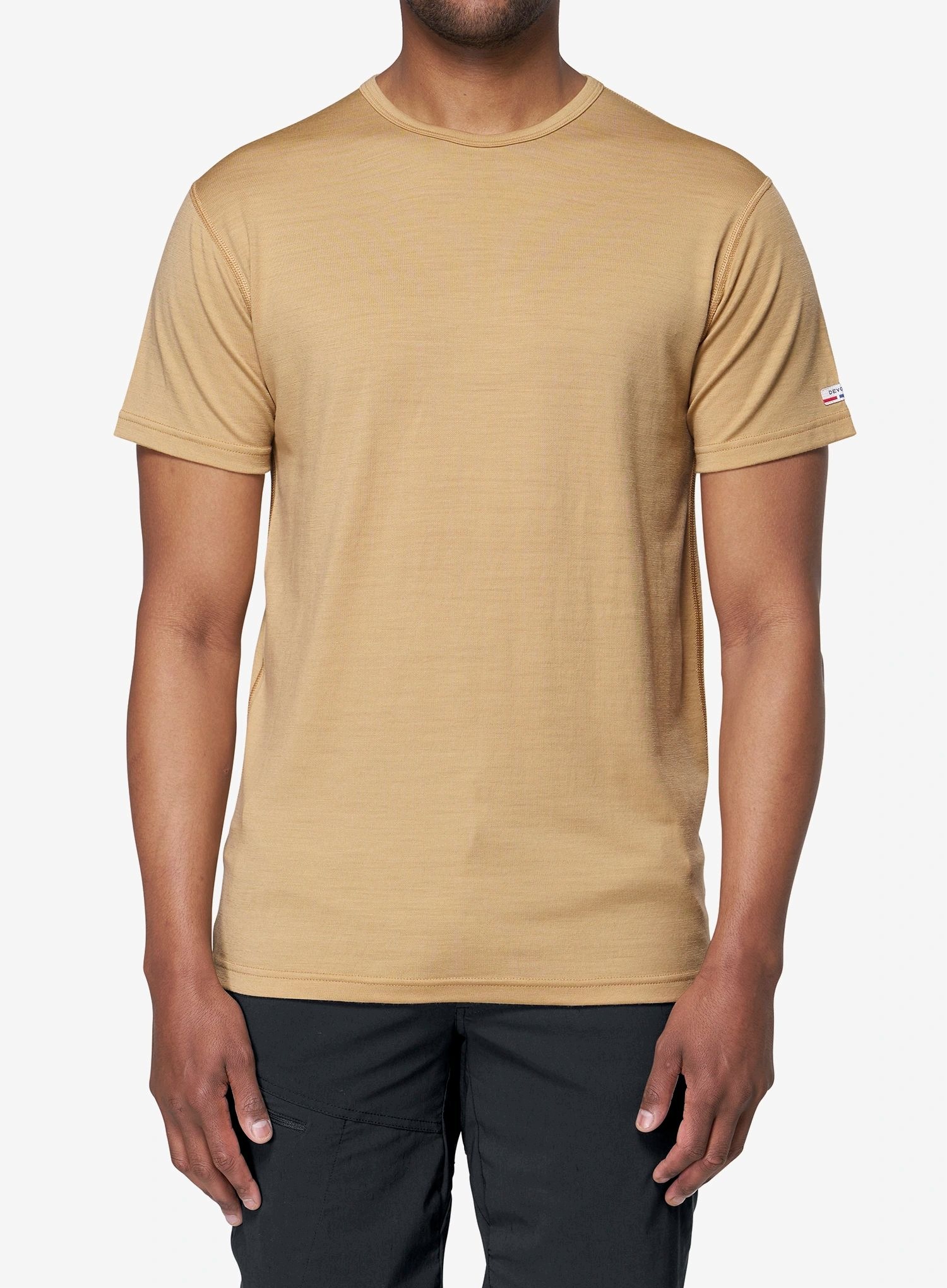 Termoaktivní tričko Devold Breeze Plus Merino 200 T-Shirt oat L
