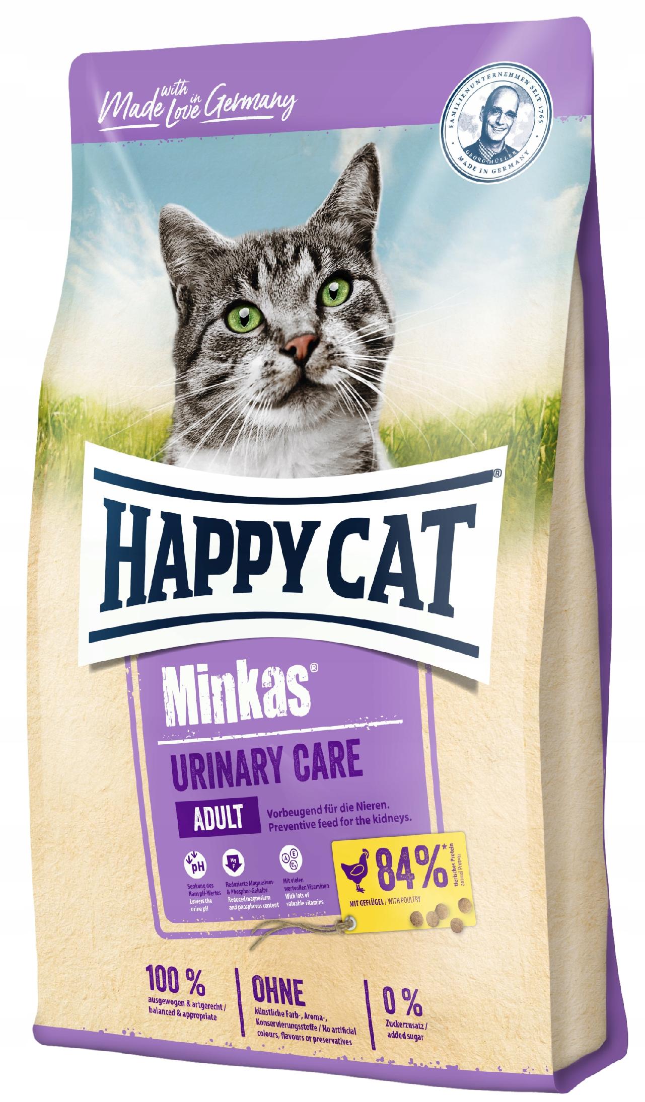 Happy Cat Minkas Urinary (drób) 1,5 kg
