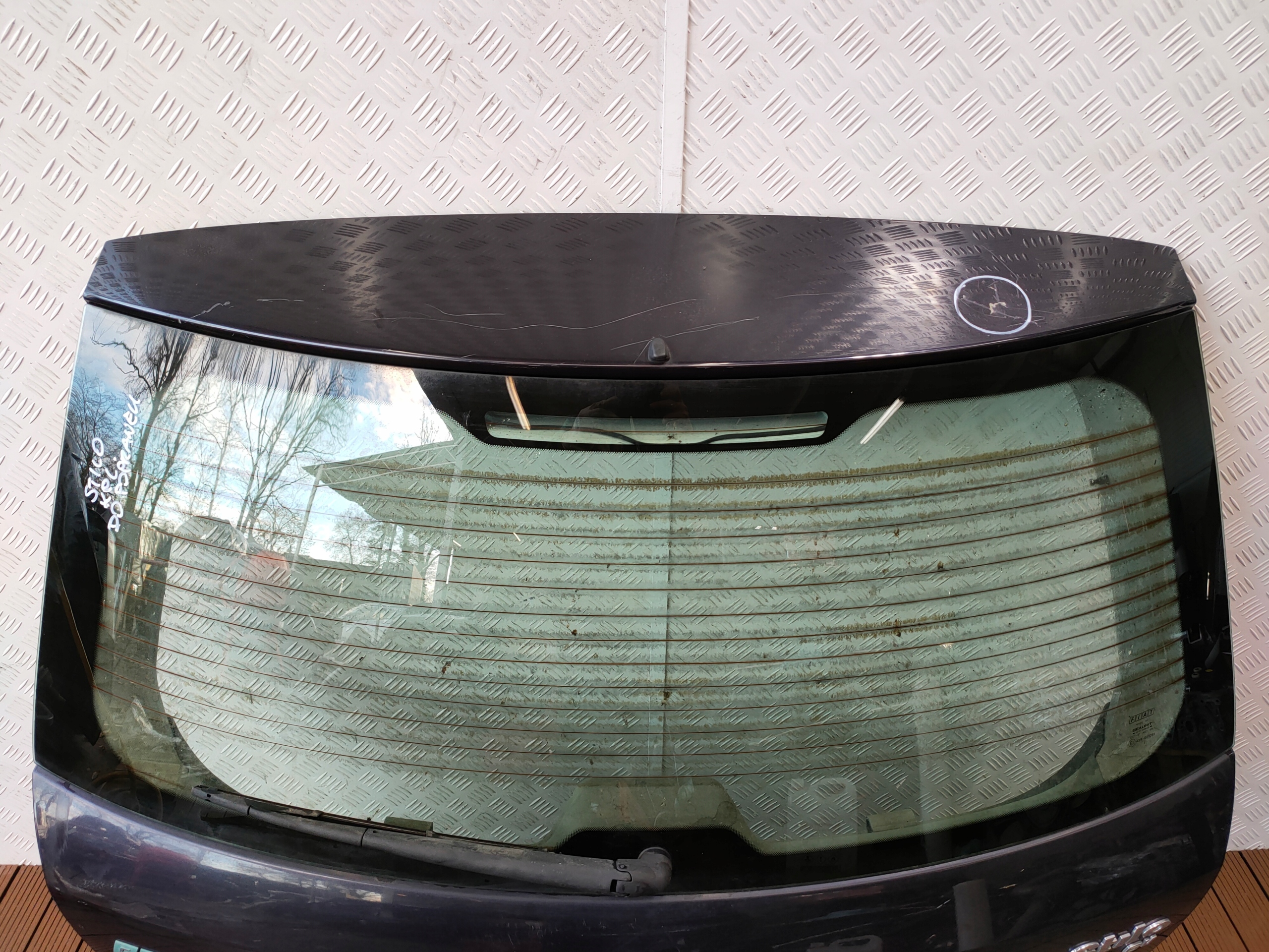 FIAT STILO 5D 01-07 boot doors complete rear part colour 841/A original