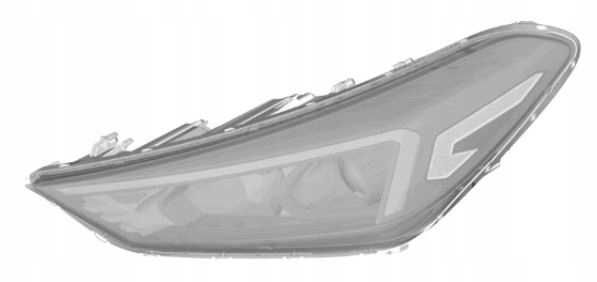 Hyundai Tucson (2018-2020) Reflektor lewy