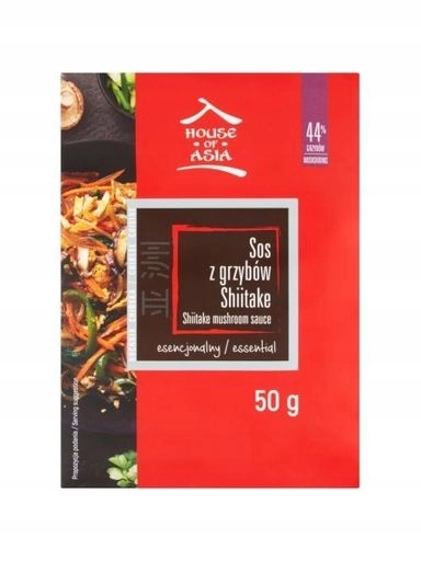 Levně 5 x House of Asia Omáčka z hub Shiitake 50 g