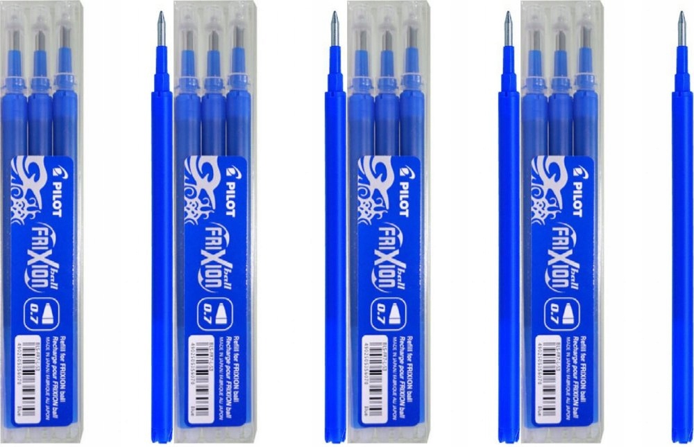 

Pilot Frixion Wkłady Wymazywalne M 0,7 mm 12 Sztuk