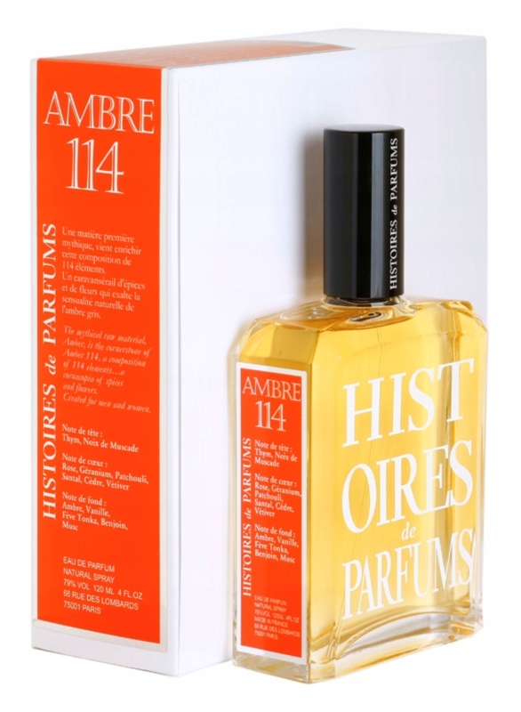 Histoires De Parfums Ambre 114 Edp 120ML Parfémovaná voda unisex 120 ml