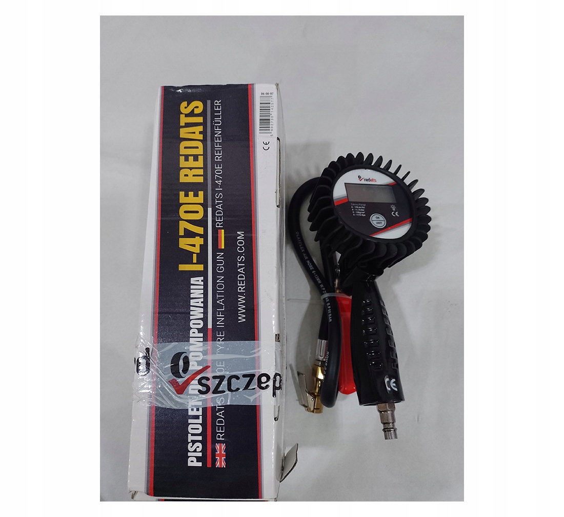 OUTLET Pistolet do pompowania kół I-470E REDATS Kod producenta 06-01-09