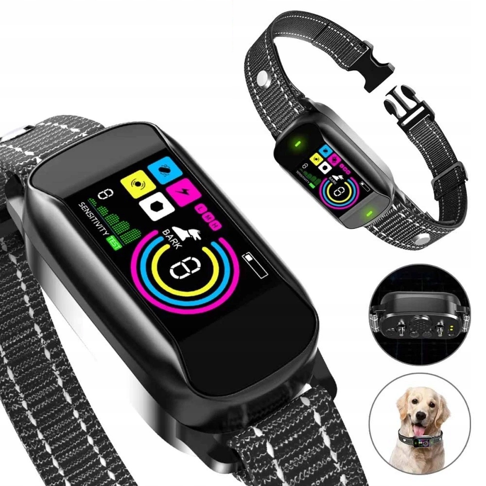 Levně Elektrický Protištěkací Obojek Pro Psa, Utišující Obojek