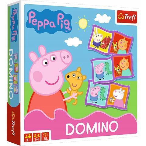 TREFL GRA DOMINO PEPPA 02066