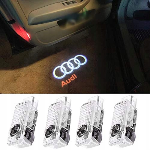 LED LOGO PROJEKTORY DRZWI AUDI A4 B9 2015 2020