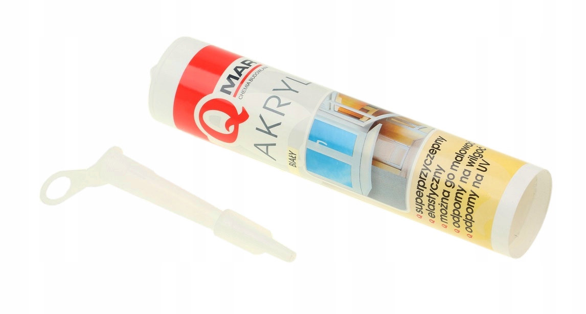 

Silikon Uszczelniacz Akrylowy Biały 300 ml