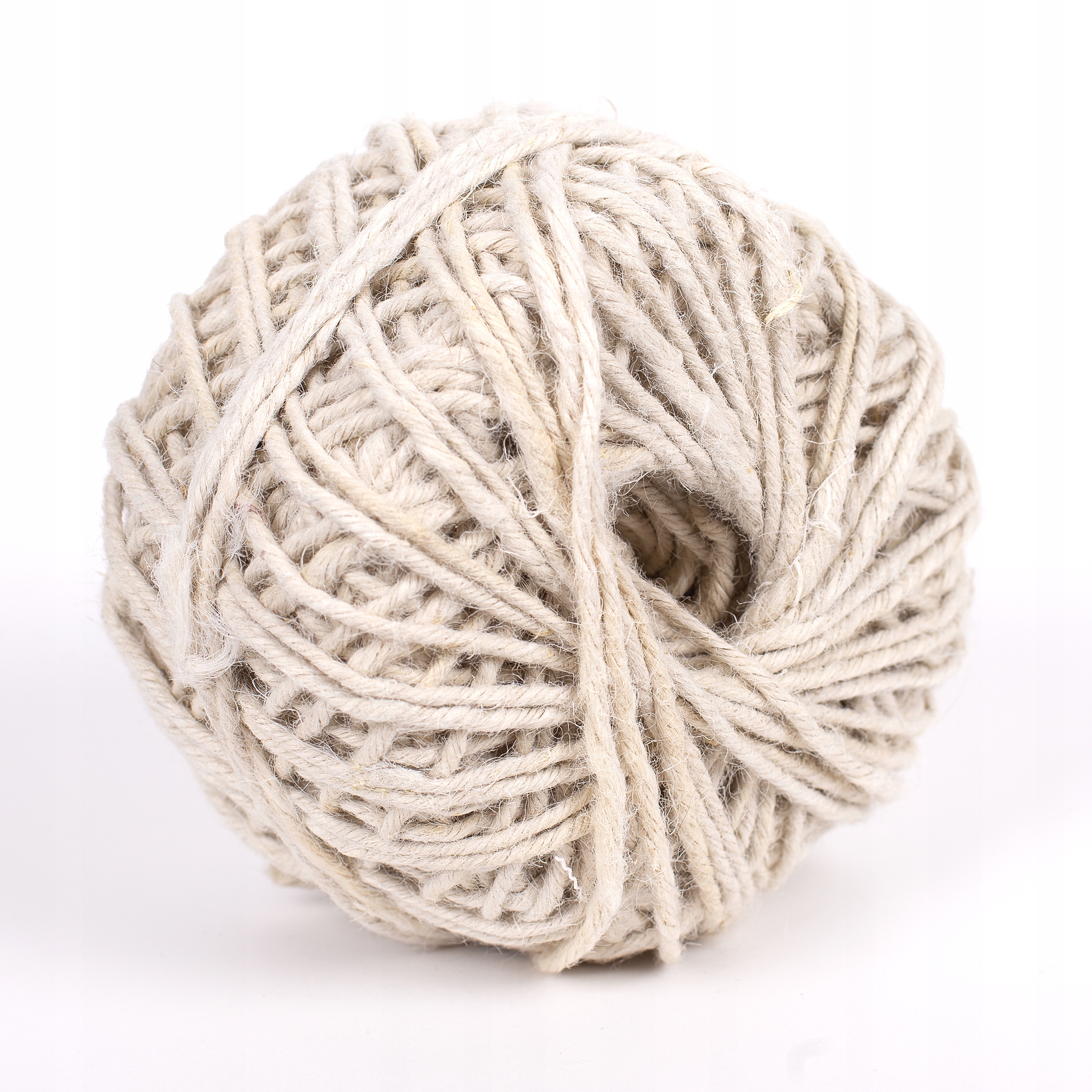 SZNUREK JUTOWY DEKORACYJNY BIAŁY 250 m - 2,2mm SZPAGAT DEKORACJA Marka Inna