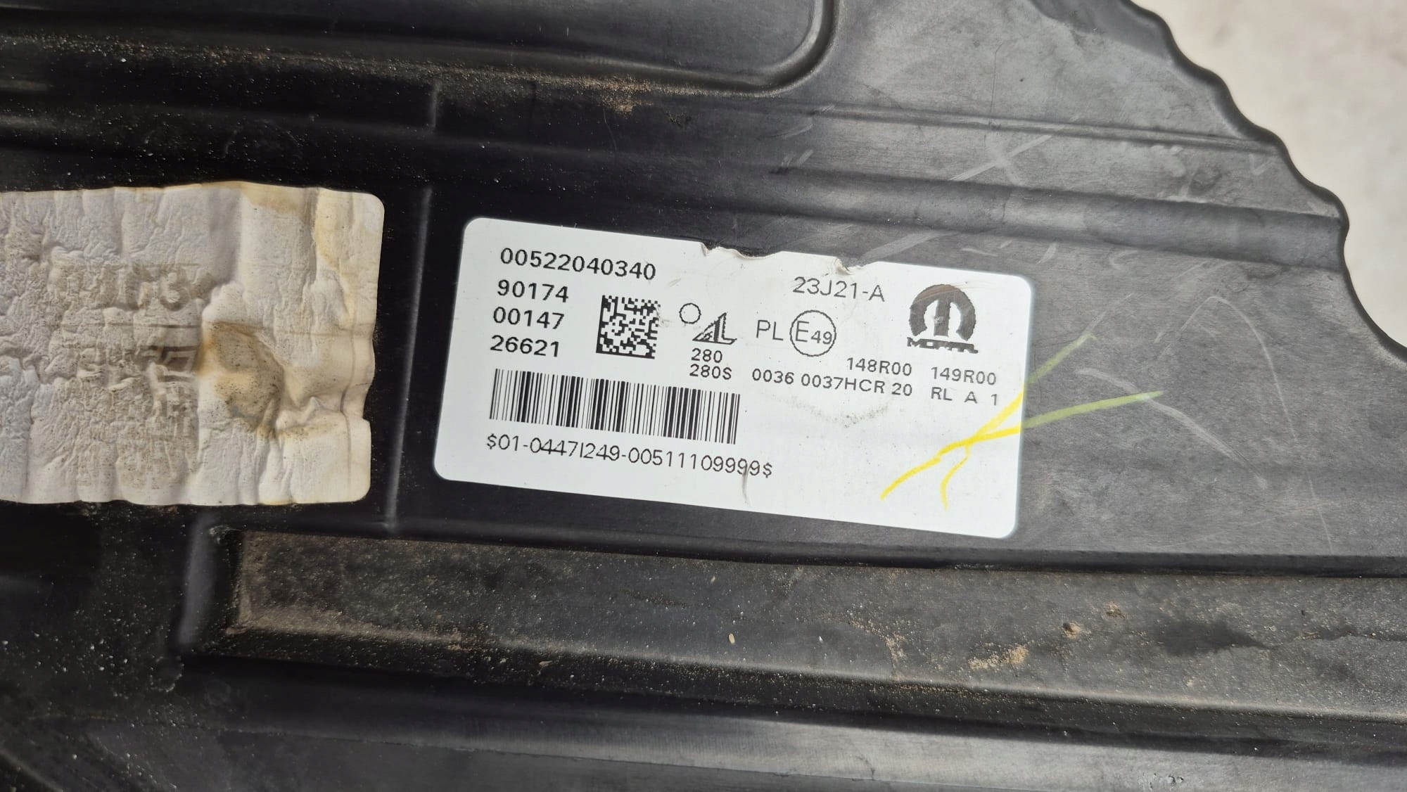 JEEP COMPAS II LIFT 21- light left front front FULL LED 00522040340