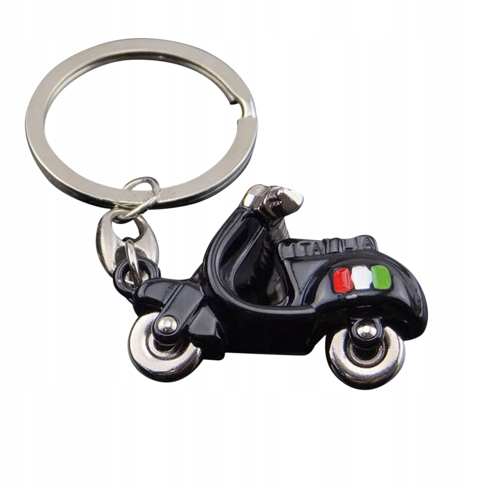 

Brelok do kluczy czarny skuter vespa motor