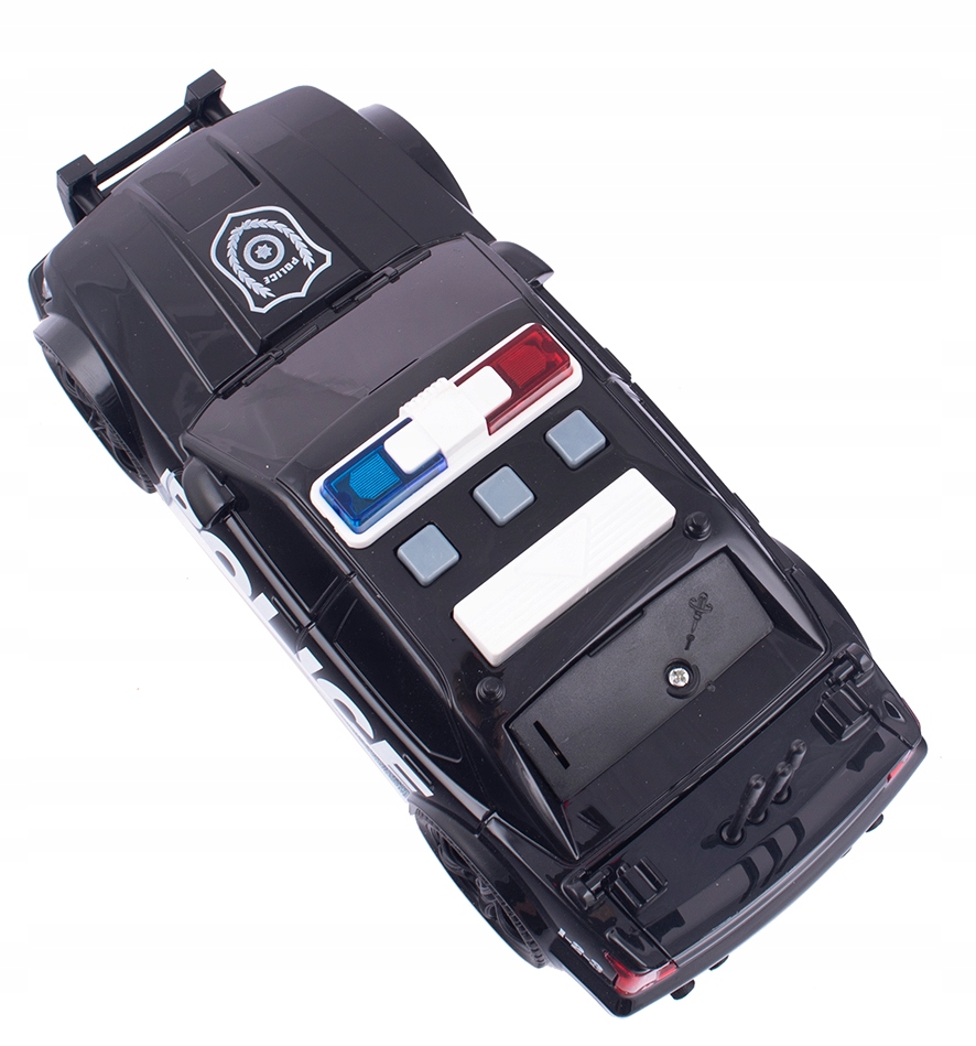 POLICJA RADIOWÓZ SAMOCHÓD POLICYJNY ŚWIATŁA I DŹWIĘK AUTO EAN (GTIN) 6902020050086