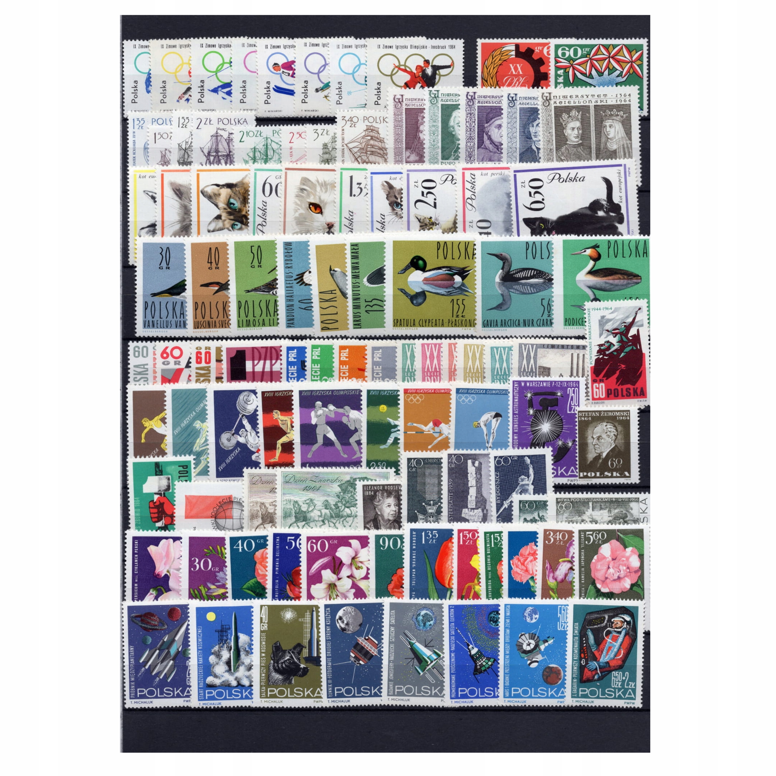 Pakiet znaczków polskich czyste [563]