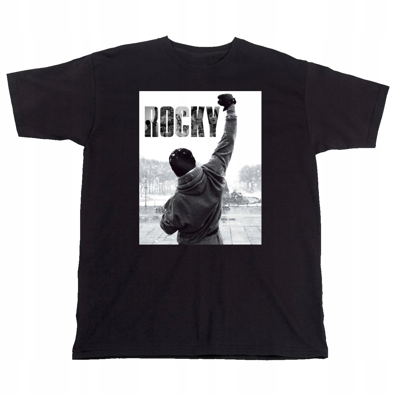 

Koszulka Rocky Balboa Stallone XL 2057 Czarna New
