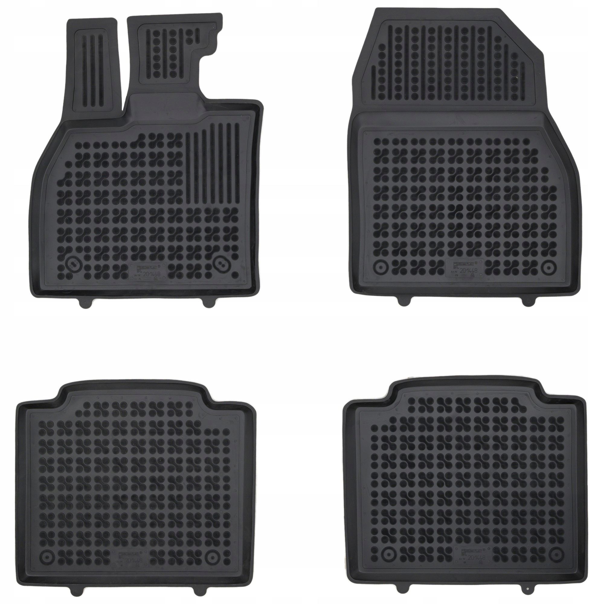 Čierne rohože pre Toyota bZ4X od roku 2022