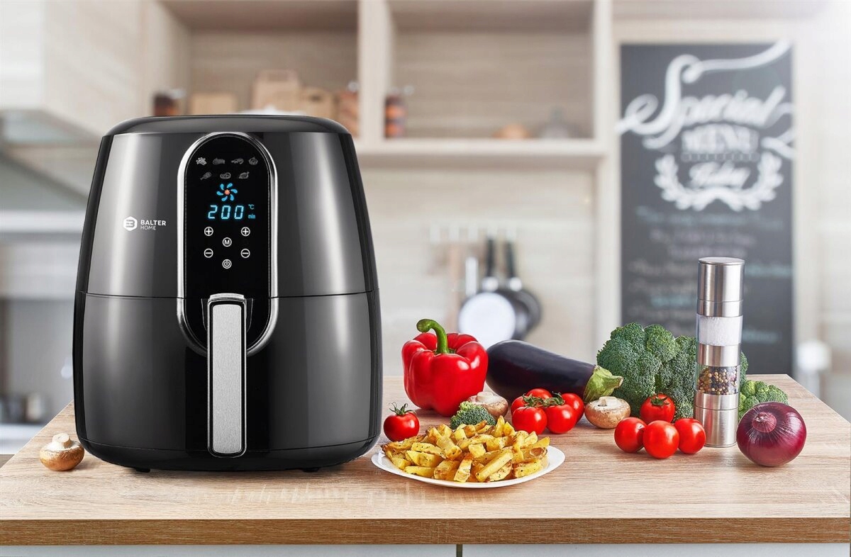 FRYTKOWNICA BEZTŁUSZCZOWA BALTER HOME 6,2L 7 PROGRAMÓW 2000W Kod producenta HL-750D