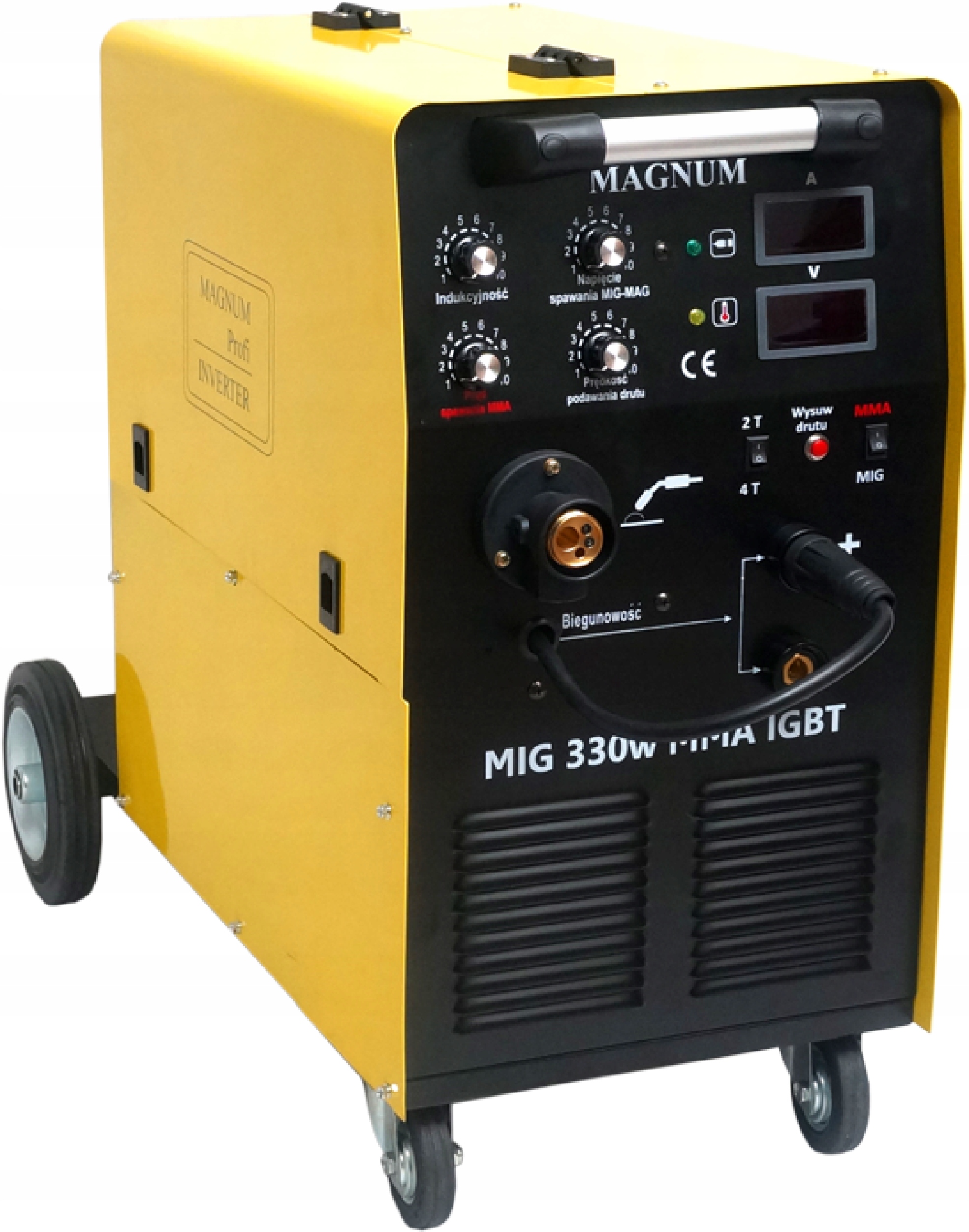 Półautomat spawalniczy Magnum 330A Mig 330 W w kolorze szarym
