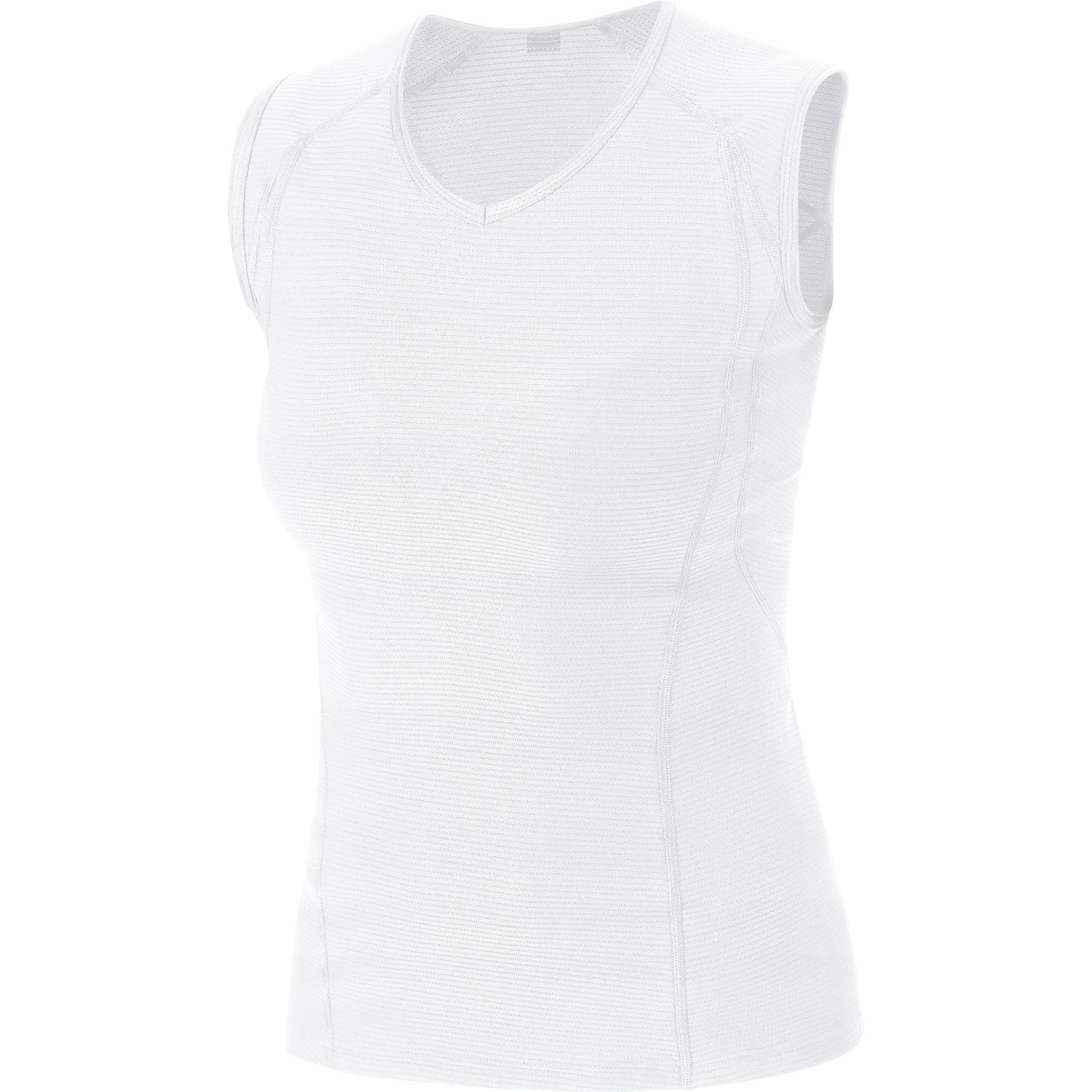 Gore M Women Base Layer Sleeveless Shirt White Xs