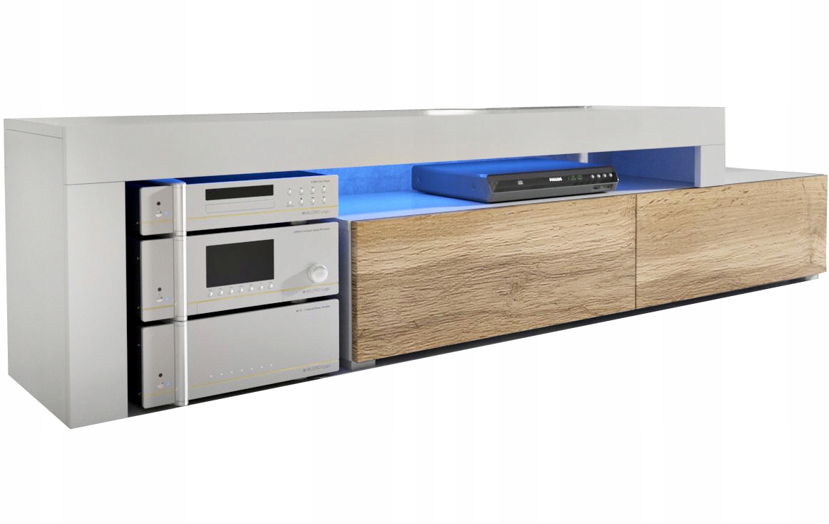 

Komoda Szafka Rtv Rozsuwana 170 180 190 200cm Led