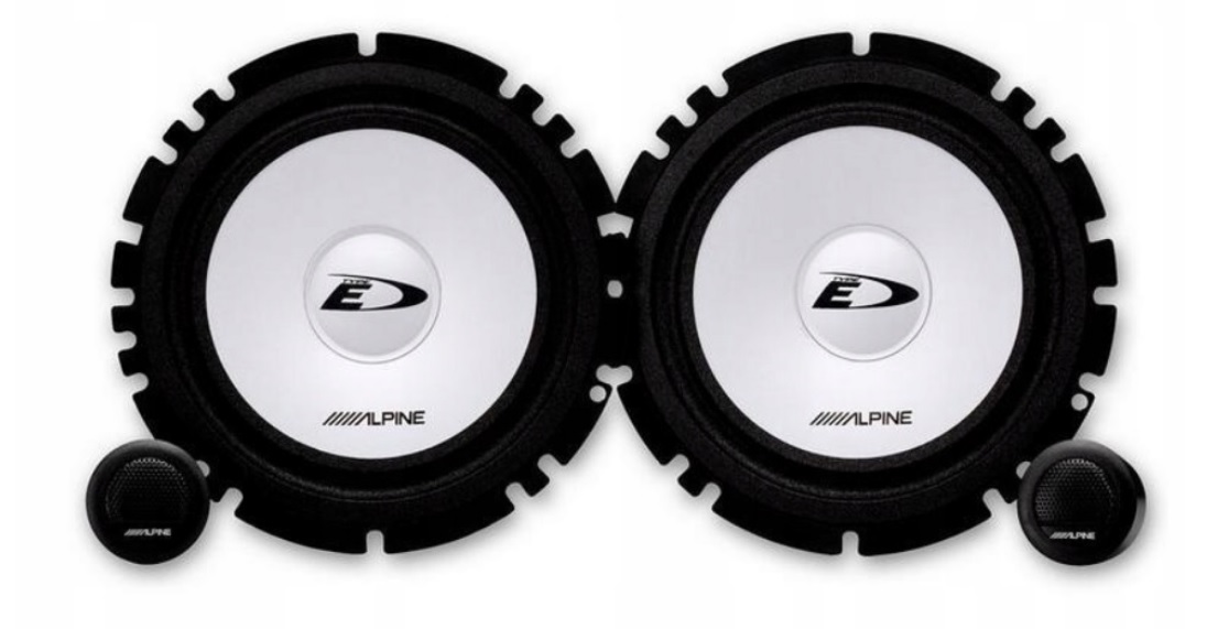 Automobilové reproduktory 165 mm 16,5 cm Alpine SXE-1750S systém