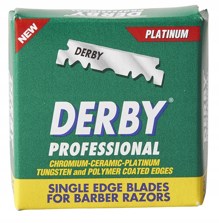 

Derby Żyletki do Brzytwy 100 Sztuk Połówki