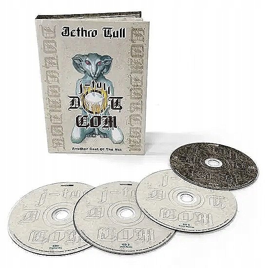 3CD/Blu ray Jethro Tull: J Tull Dot Com: Another Cast of the Net Limited De