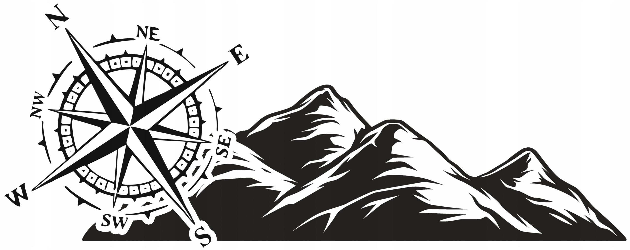 2xNAKLEJKA NA SAMOCHOD ROZA WIATROW OFFROAD 95X250 Manufacturer MGDesign