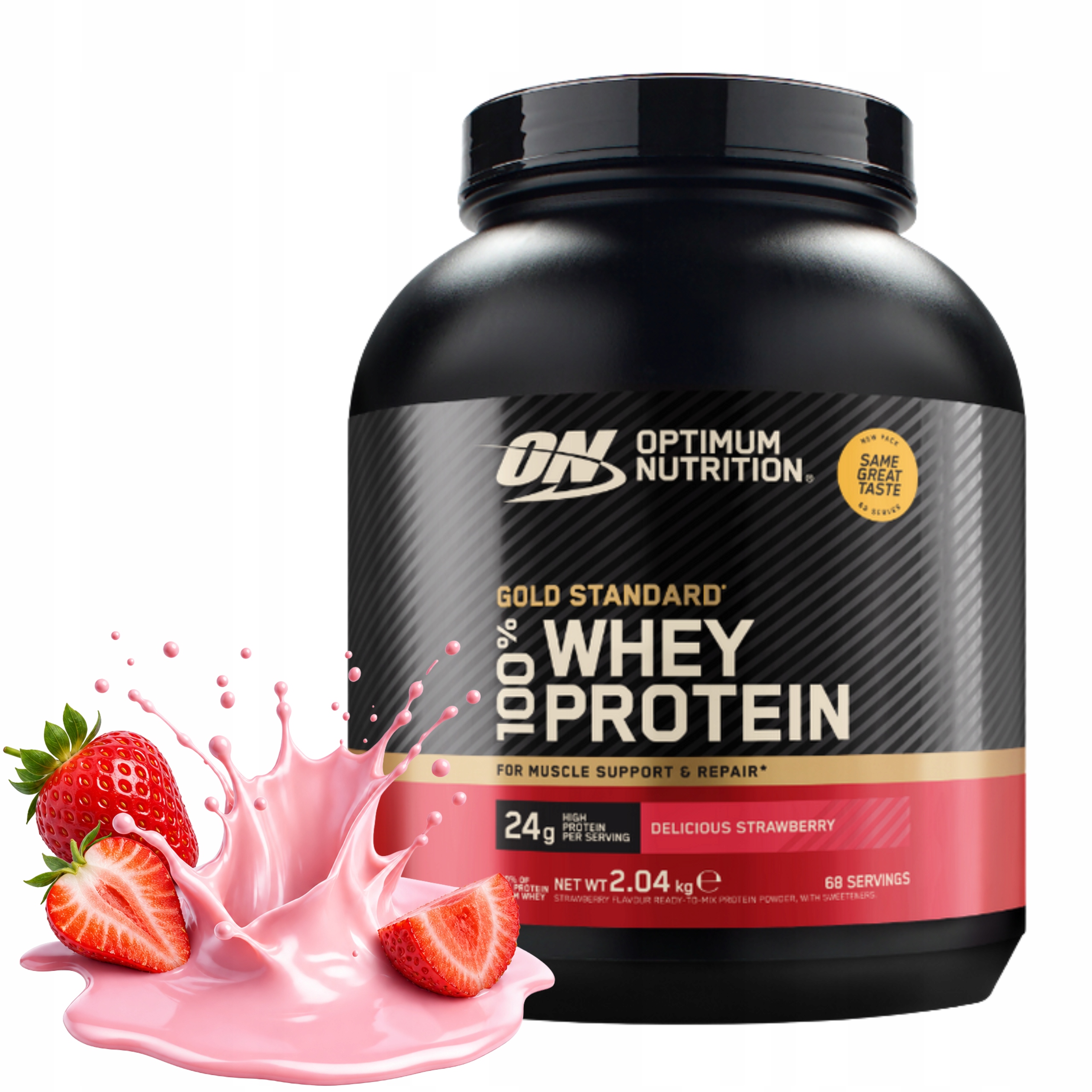 Protein Optimum Nutrition Gold Standard Whey 2040 g Jahoda Wpc Wpi 68p