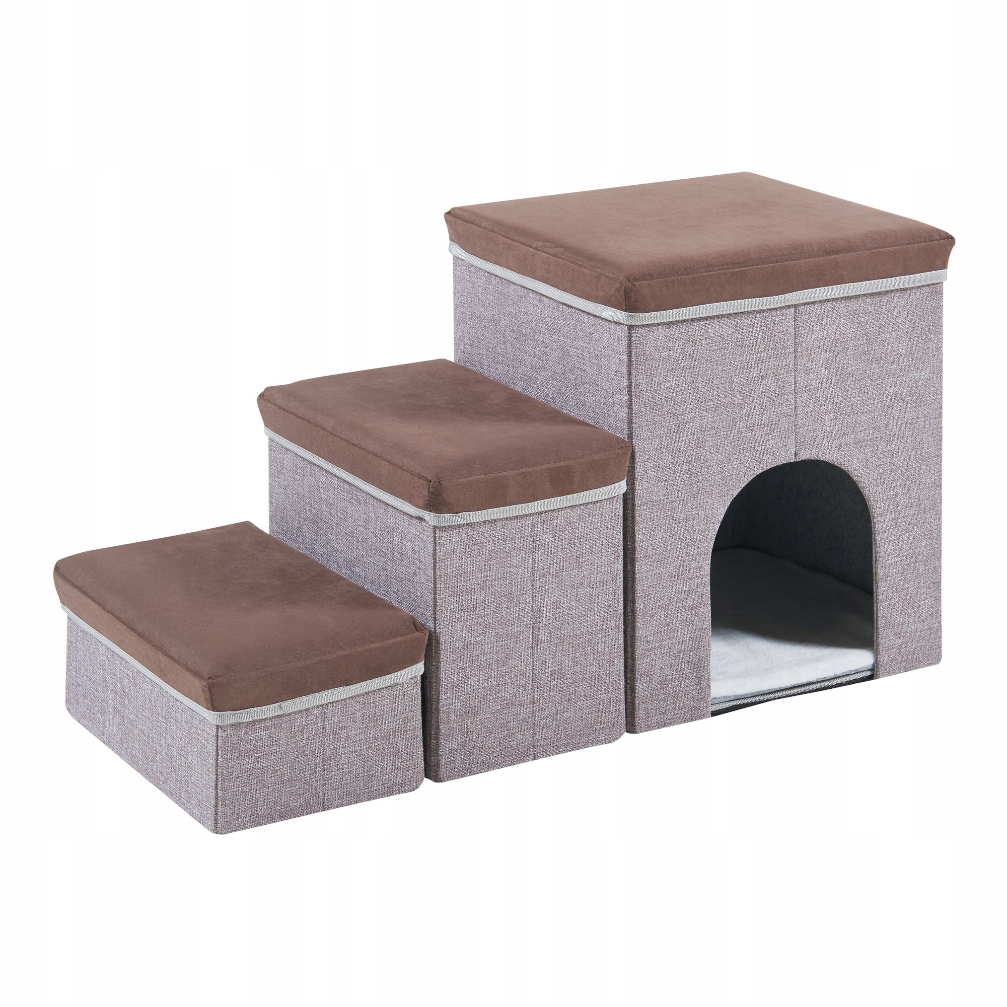 Schody Dla Psów, Schodki Dla Psa z Wejściem Budą, Podest wysokość 43cm