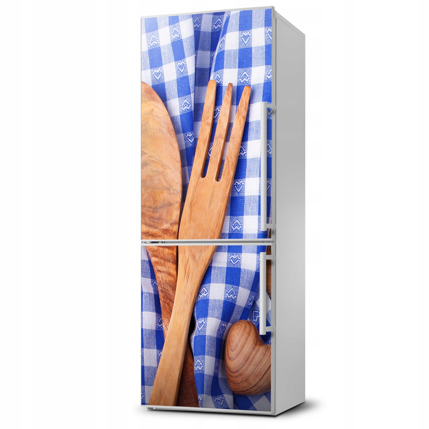 

Naklejka Magnetyczna na lodówkę Drewniane sztućce