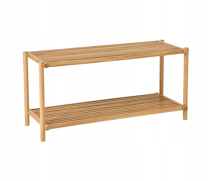 Andersen Furniture Column Drevený regál polica na topánky prírodný dub