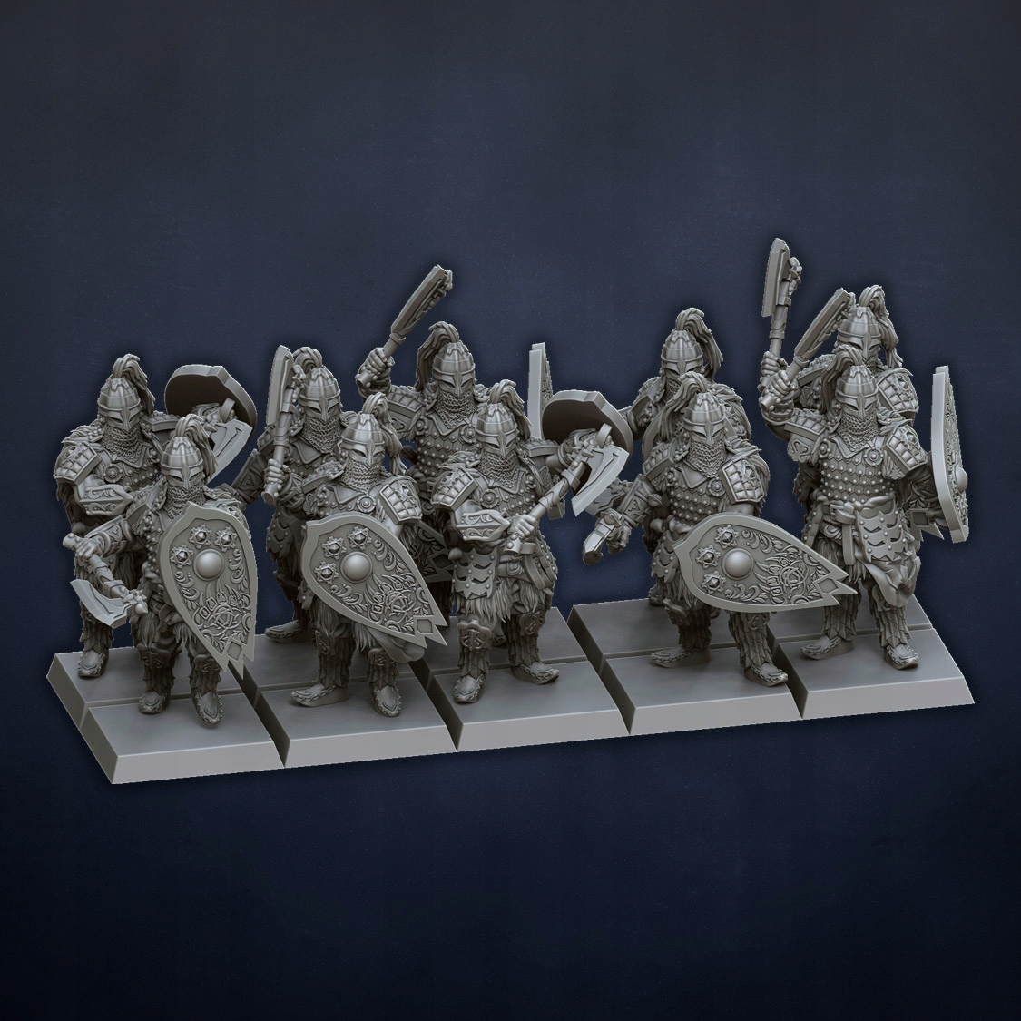 Icekander Royal Guard CMD - Kislev - Druk 3D