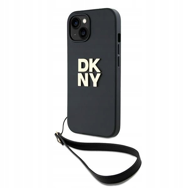 Dkny DKHCP15MPBSWSK iPhone 15 Plus6.7" czarny/black hardcase Wrist Str