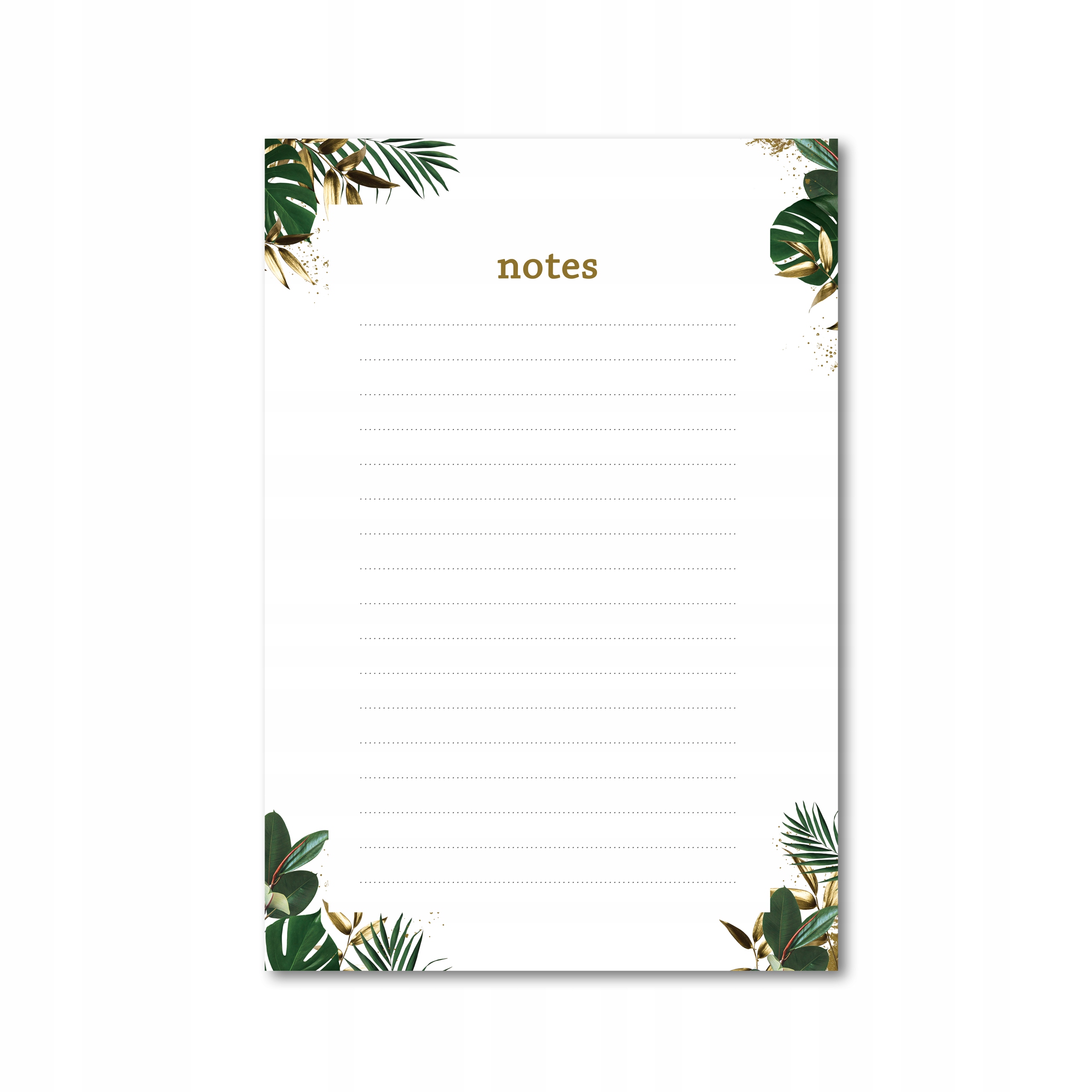 

Notes klejony A5 na Notatki Tropiki