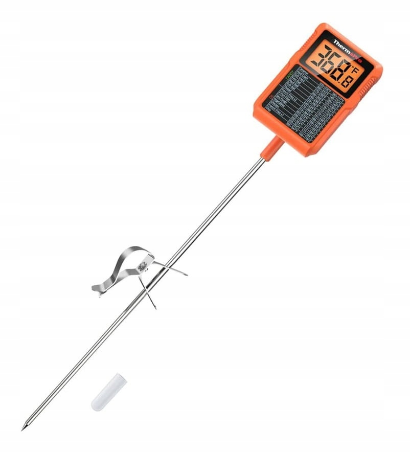 Kuchyňský potravinářský teploměr Dlouhá sonda 20 cm Bbq gril ThermoPro TP-510
