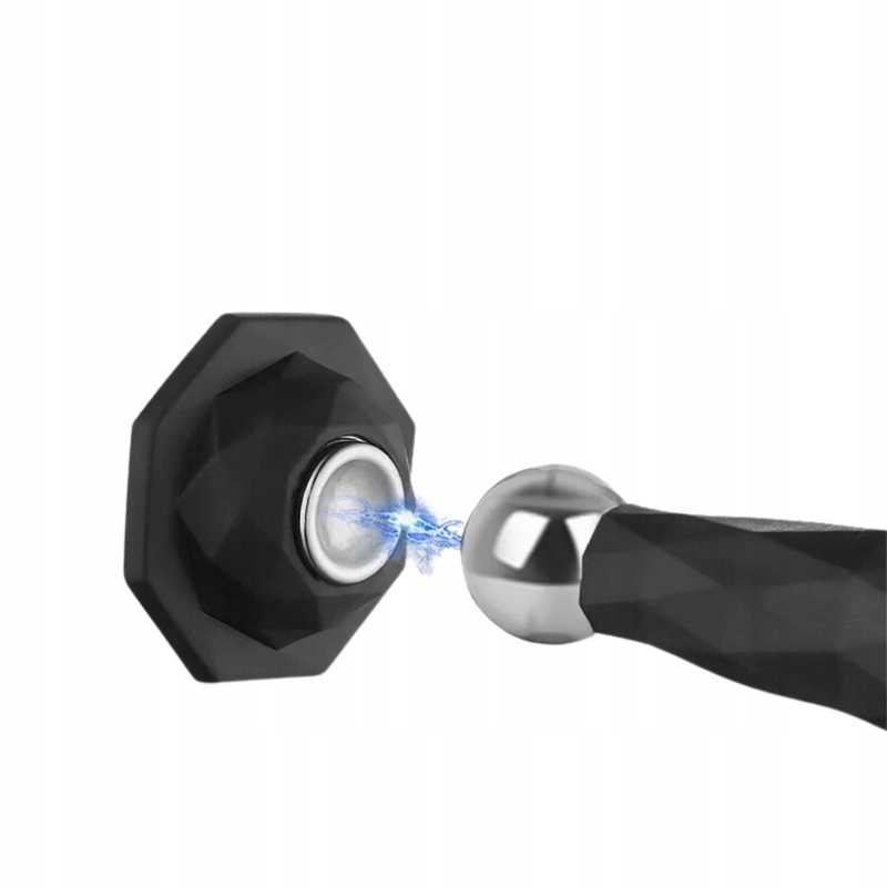 ODBOJNIK ODBÓJ DO DRZWI METALOWY MAGNETYCZNY STOPER OGRANICZNIK STAL CZARNY Rodzaj przyklejany i przykręcany